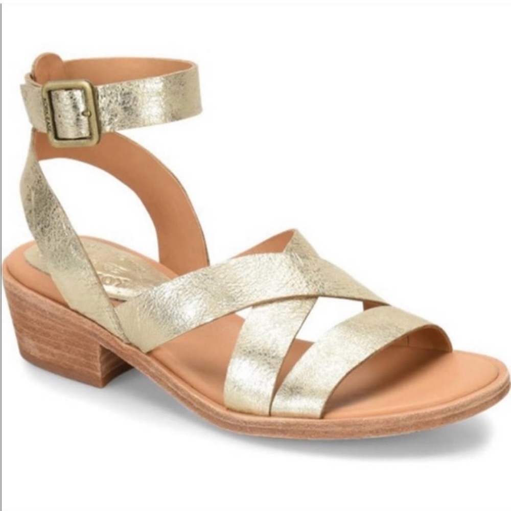 Kork-Ease | Shoes | Korkease Marian Gold Sandals Size 11